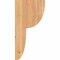 Ekena Millwork Crestline Smooth Corbel, Western Red Cedar, 5 1/2"W x 12"D x 24"H COR06X12X24CRE00SWR - alternate 2